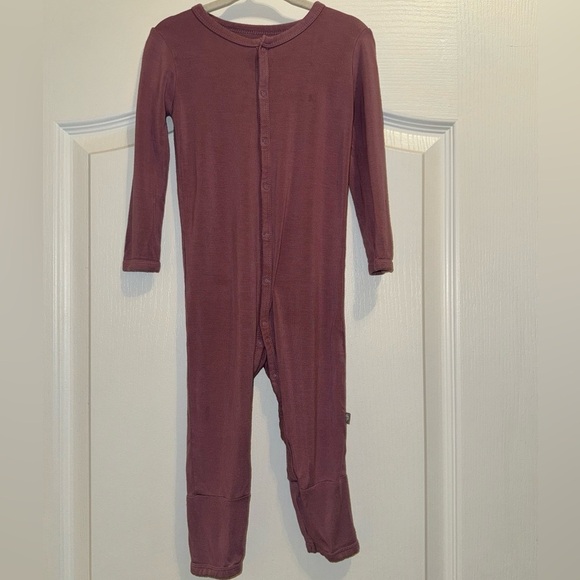 KYTE BABY Snap Button Purple Romper - Picture 3 of 8